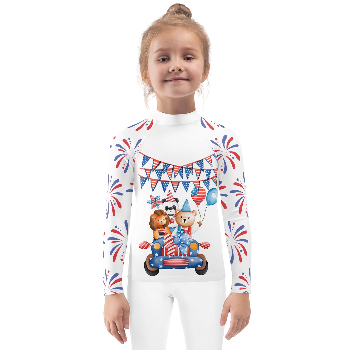 Kids Rash Guard Unisex | American Flag