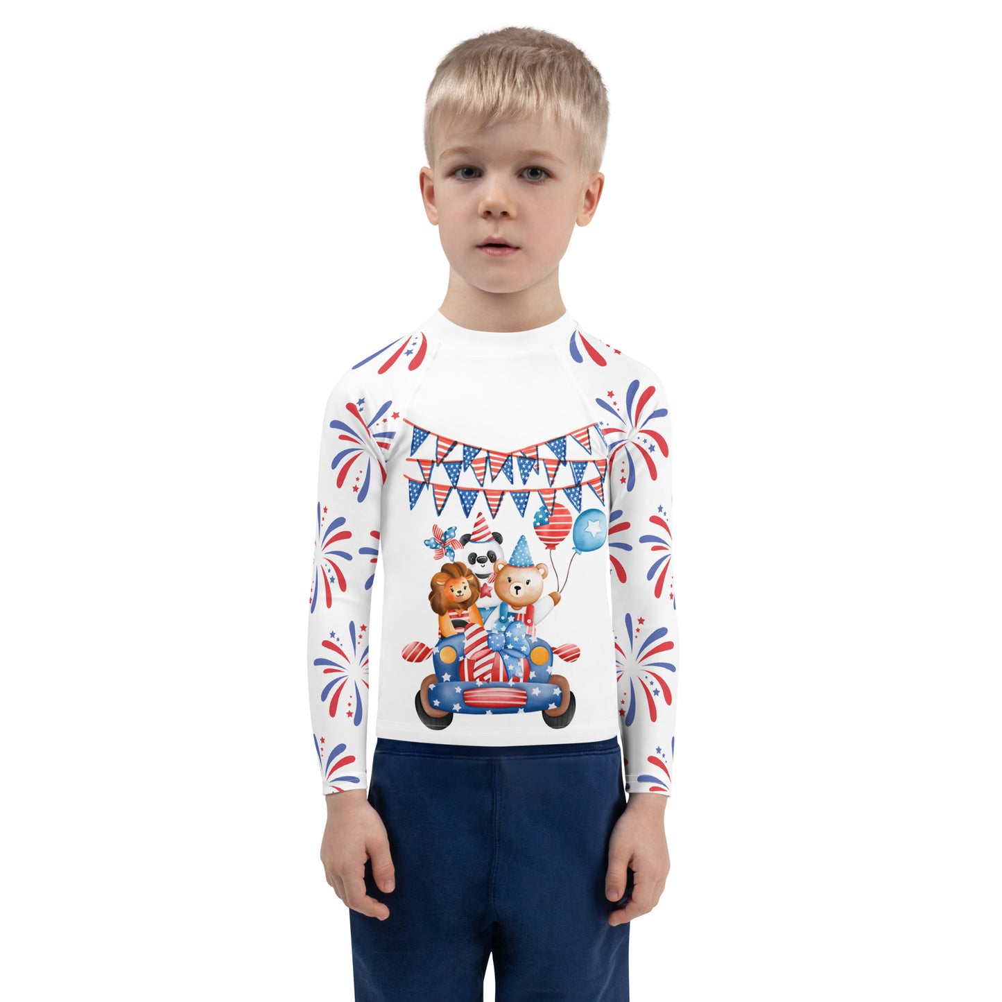 Kids Rash Guard Unisex | American Flag