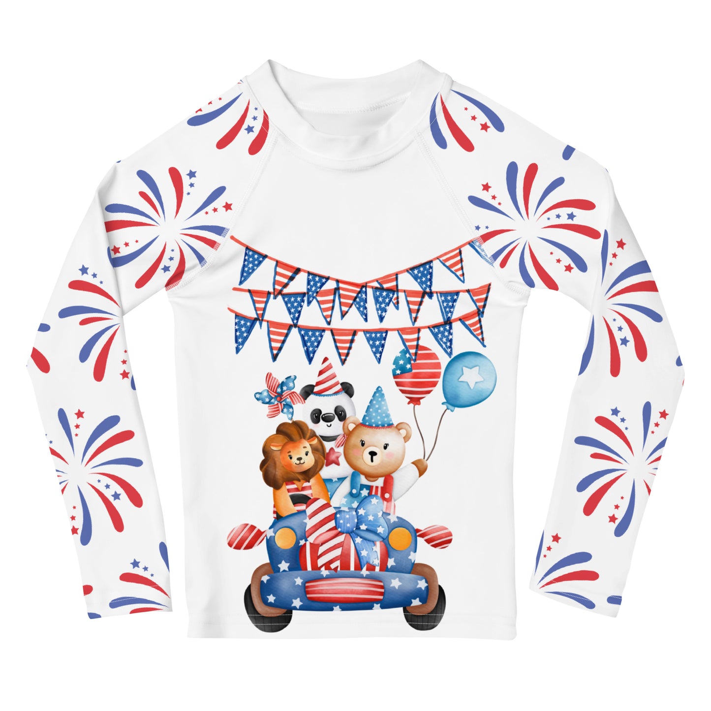 Kids Rash Guard Unisex | American Flag