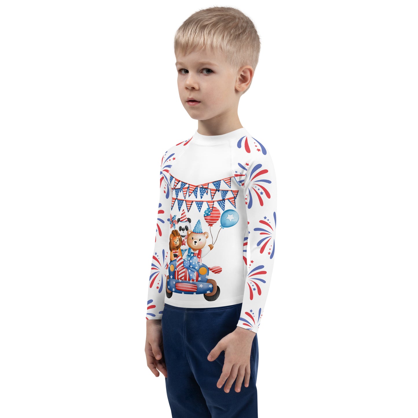 Kids Rash Guard Unisex | American Flag