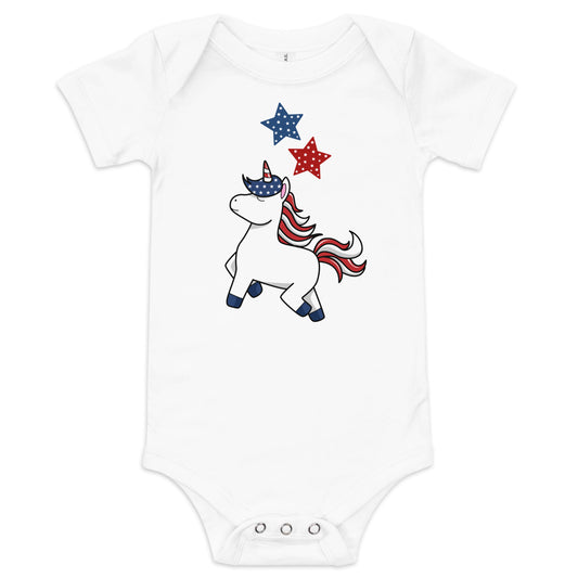 Baby short sleeve one piece | July 4th Special