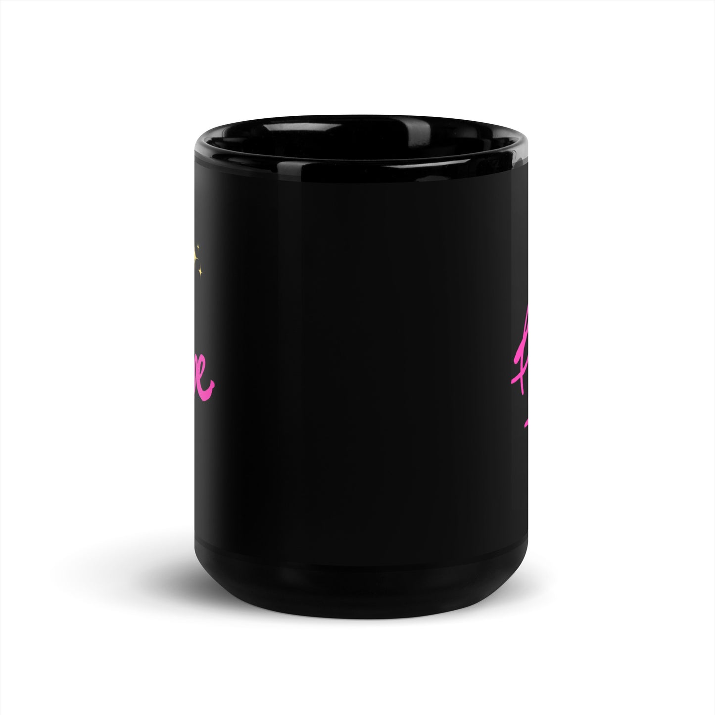 Boss Babe | Black Glossy Mug