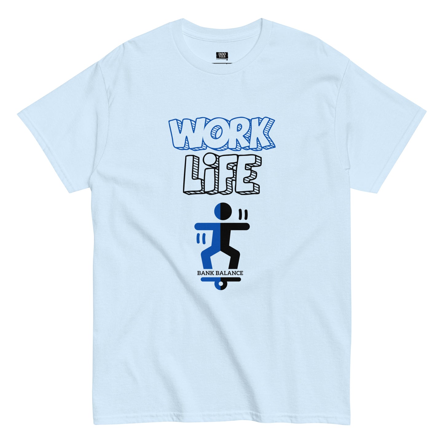 Work Life Balance | Men's Classic 100% Cotton T-Shirt