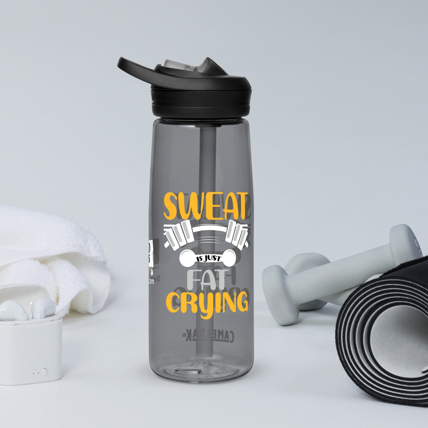 Sweat is Fat Crying | Sports water bottle