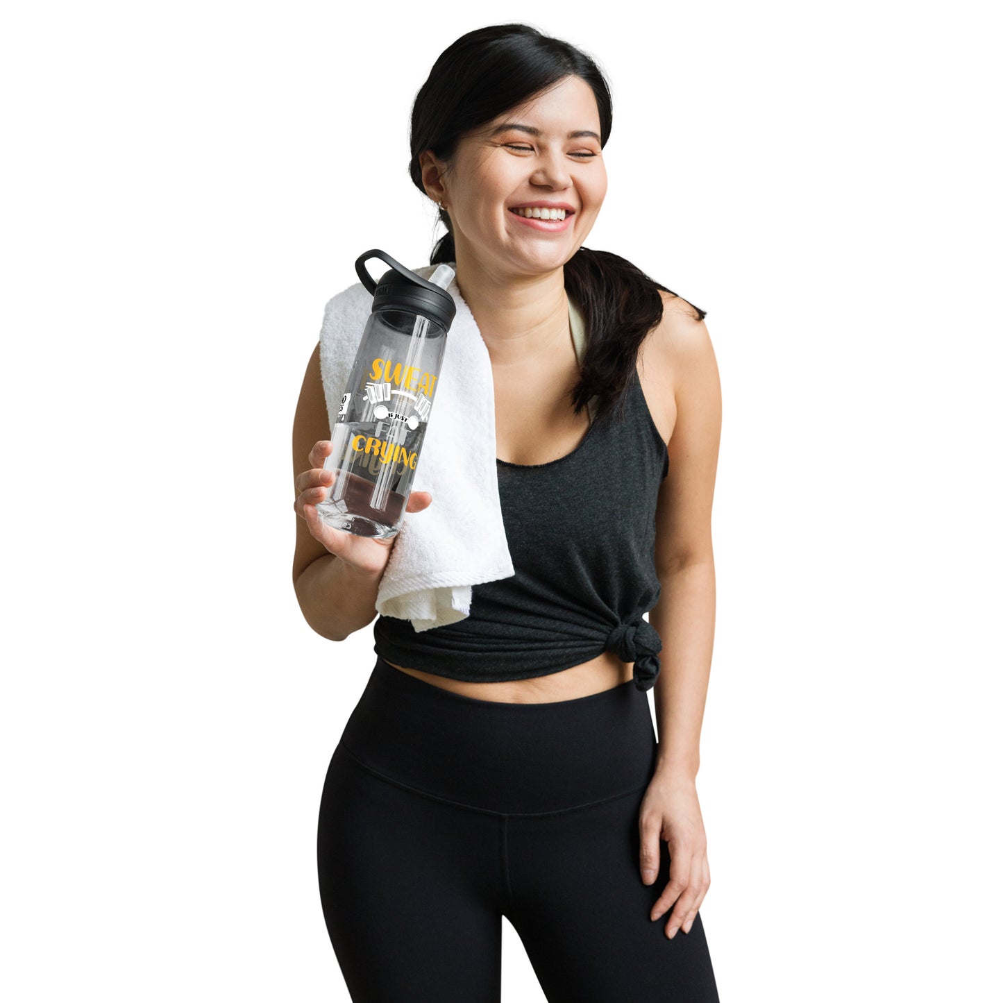 Sweat is Fat Crying | Sports water bottle