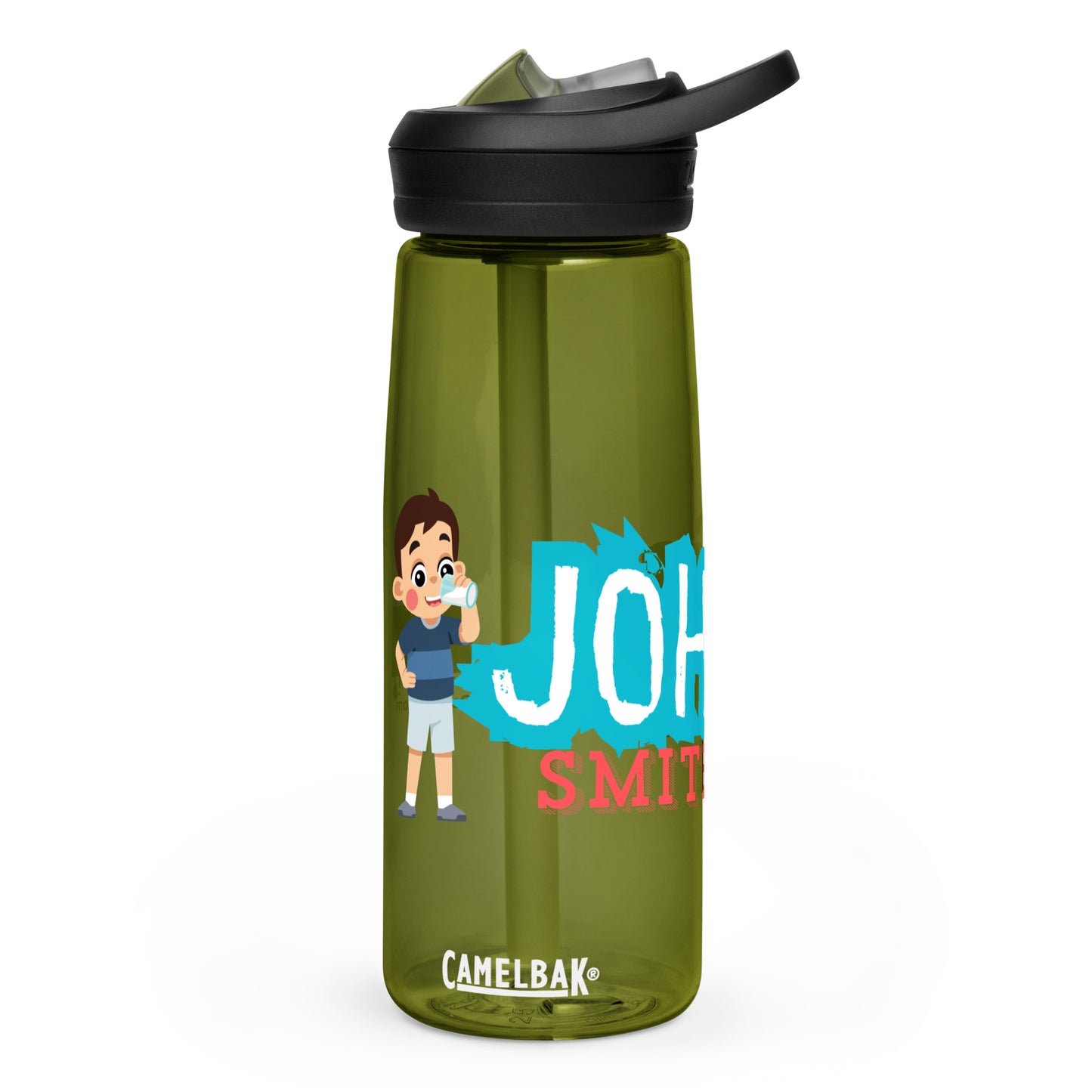 Custome Name Water Bottle 25oz