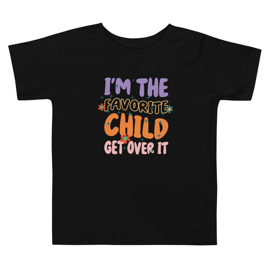 I am the favorite Kid | Toddler Short Sleeve 100% Cotton T-Shirt